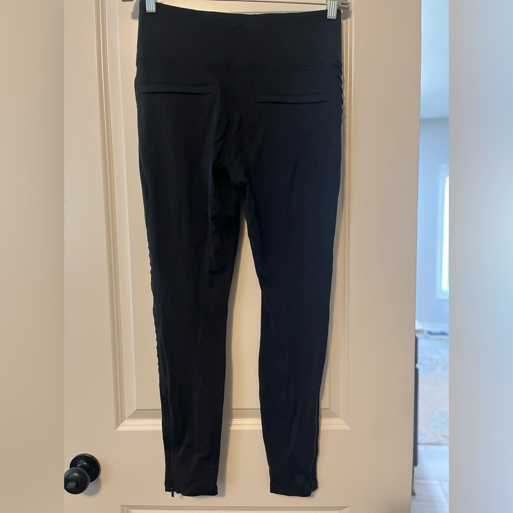 Athleta Black Delancey Moto Tight